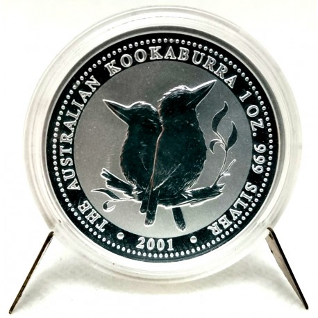 Australia. 2001. 1 Dollar (Proof) (Plata) 31,10 gr. de .999 Milésimas