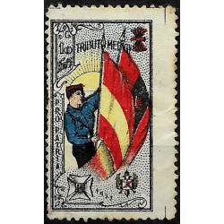 Viñeta. Tributo Médico. Pro Patria. 10 Céntimos (Usado)