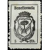 Viñeta. Villa de Manzanilla. Beneficencia. 5 Céntimos (Nuevo, sin goma)