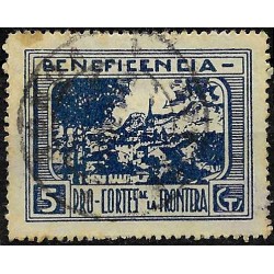 Viñeta. Pro Cortes de la Frontera. Beneficencia. 5 Céntimos (Usado)