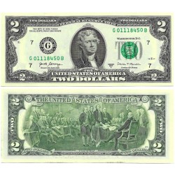 (W545) Estados Unidos de América. 2017A. 2 Dollars (SC)