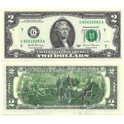 (W545) Estados Unidos de América. 2017A. 2 Dollars (SC)