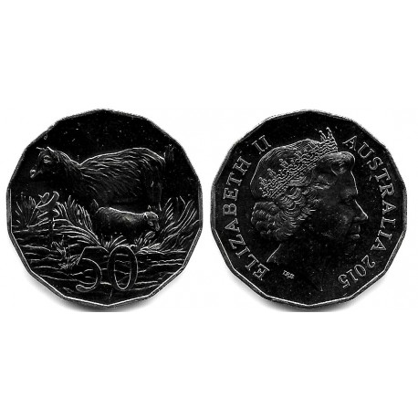 Australia. 2015. 50 Cents (SC)
