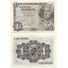 Estado Español. 1948. 1 Peseta (EBC-/MBC+) Serie I, Pequeña mancha