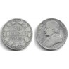 (1360a) Ciudad del Vaticano. 1865. 20 Baiocchi (BC+) (Plata)