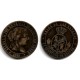 Isabel II. 1868. 2½ Céntimos de Escudo (BC+) Ceca de Jubia OM