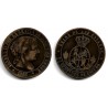 Isabel II. 1868. 2½ Céntimos de Escudo (BC+) Ceca de Jubia OM