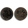 Isabel II. 1868. 2½ Céntimos de Escudo (MBC-) Ceca de Jubia OM