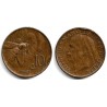 (60) Italia. 1921. 10 Centesimi (MBC+)