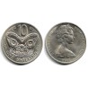 (61) Nueva Zelanda. 1969. 10 Cents (SC)