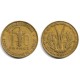 (1a) Estados África Oeste. 1967. 10 Francs (BC)