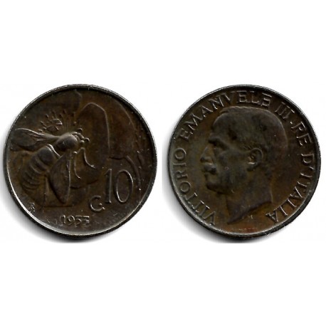 (60) Italia. 1933. 10 Centesimi (SC)