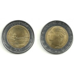 (111) Italia. 1983(R). 500 Lira (MBC)