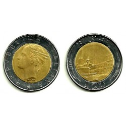 (111) Italia. 1983(R). 500 Lira (MBC)