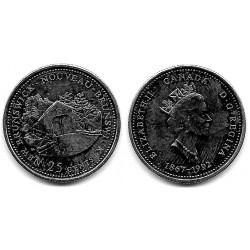 (203) Canadá. 1992. 25 Cents (EBC+)