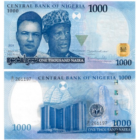 (W49) Nigeria. 2024. 1000 Naira (SC)