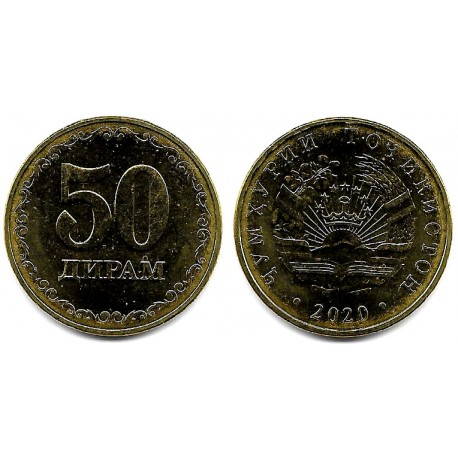 Tayikistán. 2020. 50 Dirams (SC)