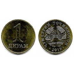 Tayikistán. 2019. 1 Diram (SC)