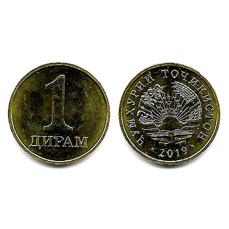 Tayikistán. 2019. 1 Diram (SC)