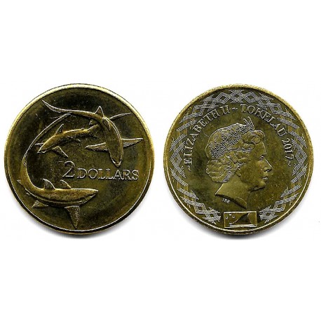 Tokelau. 2017. 2 Dollars (SC)