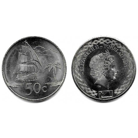 Tokelau. 2017. 50 Cents (SC)