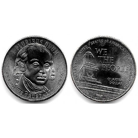 Estados Unidos de América. 2026(D). Quarter Dollar (SC) We The People