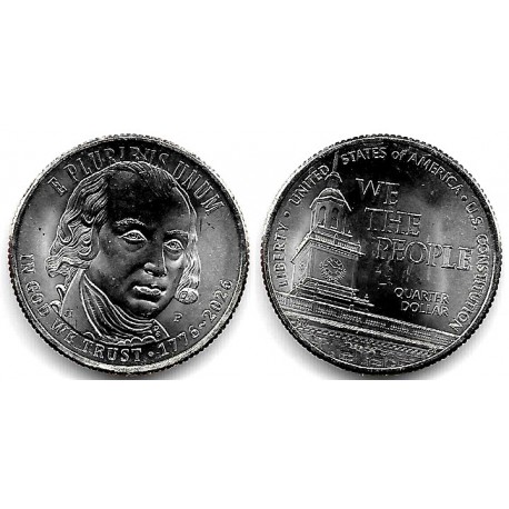 Estados Unidos de América. 2026(P). Quarter Dollar (SC) We The People