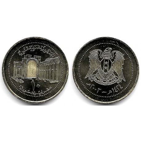 (130) Siria. 2003. 10 Pounds (SC)