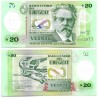 (W101) Uruguay. 2020. 20 Pesos (SC)