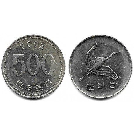 (27) Corea del Sur. 2002. 500 Won (MBC)
