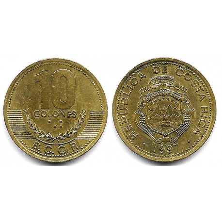 (228a) Costa Rica. 1997. 10 Colones (MBC+)