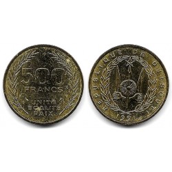 (27) Djibouti. 1991. 500 Francs (EBC+)