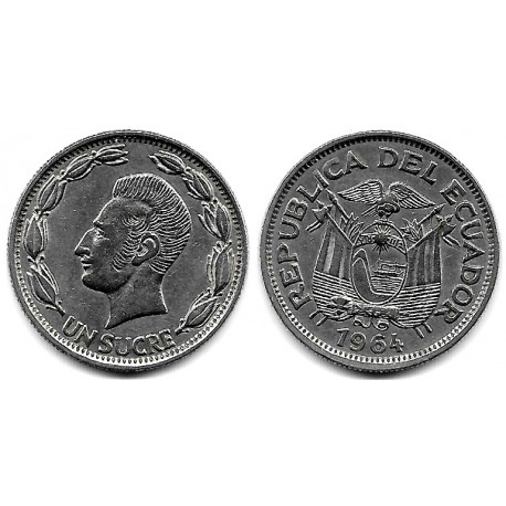 (78b) Ecuador. 1964. 1 Sucre (EBC)