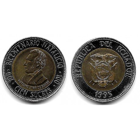 (96) Ecuador. 1995. 100 Sucres (SC)