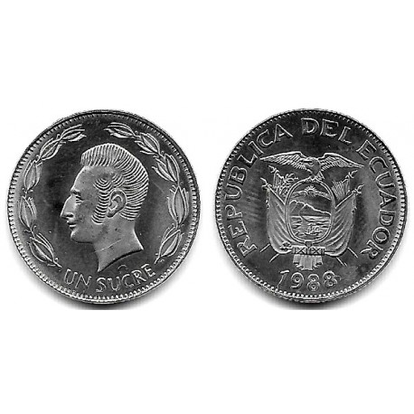(89) Ecuador. 1988. 1 Sucre (SC)