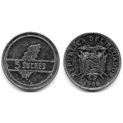(91) Ecuador. 1988. 5 Sucres (EBC+)