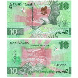 (W62) Zambia. 2024. 10 Kwacha (SC)