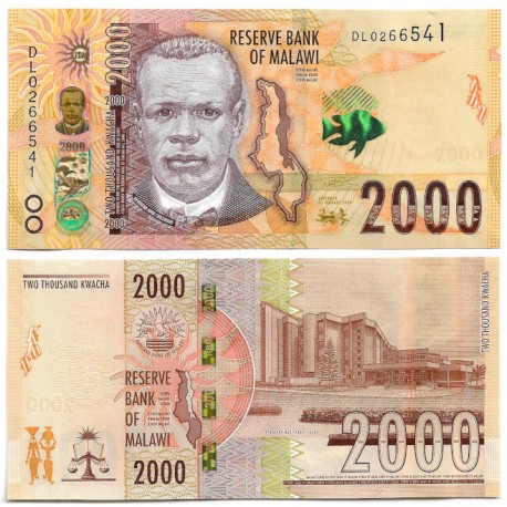 (W70) Malaui. 2024. 2000 Kwacha (SC)
