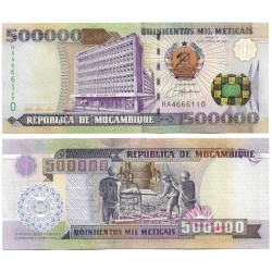 (142) Mozambique. 2003. 500000 Meticais (SC)
