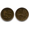(5) Corea del Sur. 1970. 5 Won (SC)