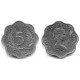 (12) Estados Orientales Caribeños. 1995. 5 Cents (EBC)