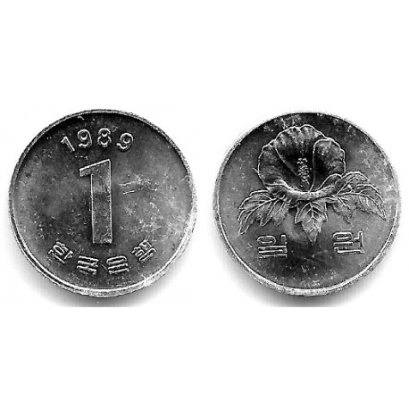 (31) Corea del Sur. 1989. 1 Won (SC)