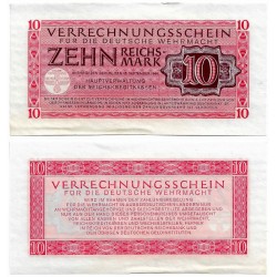 (M40) Alemania (III Reich). 1944. 10 Mark (SC-)