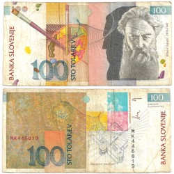 (14) Eslovenia. 1992. 100 Tolarjev (BC)