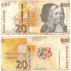 (12a) Eslovenia. 1992. 20 Tolarjev (BC)