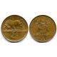 (83) Sudáfrica. 1990. 2 Cents (MBC)