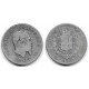 (5a.1) Italia. 1863MBN. 1 Lira (BC-) (Plata)
