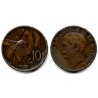 (60) Italia. 1933. 10 Centesimi (MBC-)