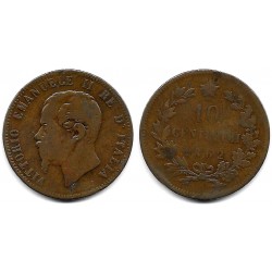 (11.2) Italia. 1862. 10 Centesimi (RC+)