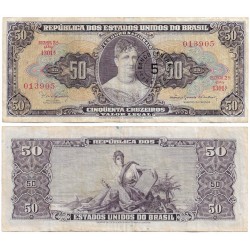 (184a) Brasil. 1966-67. 5 Centavos (BC+)